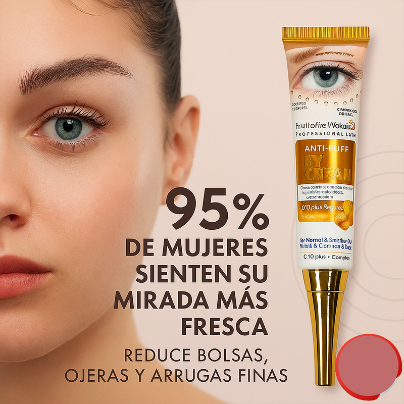 ✨ Contorno Ojos Antibolsas Wokali con Q10™ – 👉Despídete de las bolsas, da la bienvenida a una mirada joven